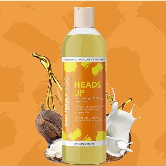 💥 Aunt Jackie's Kids Heads Up Moisturizing and Hair Softening Shampoo 12…🎁 - Picture 4 of 6
